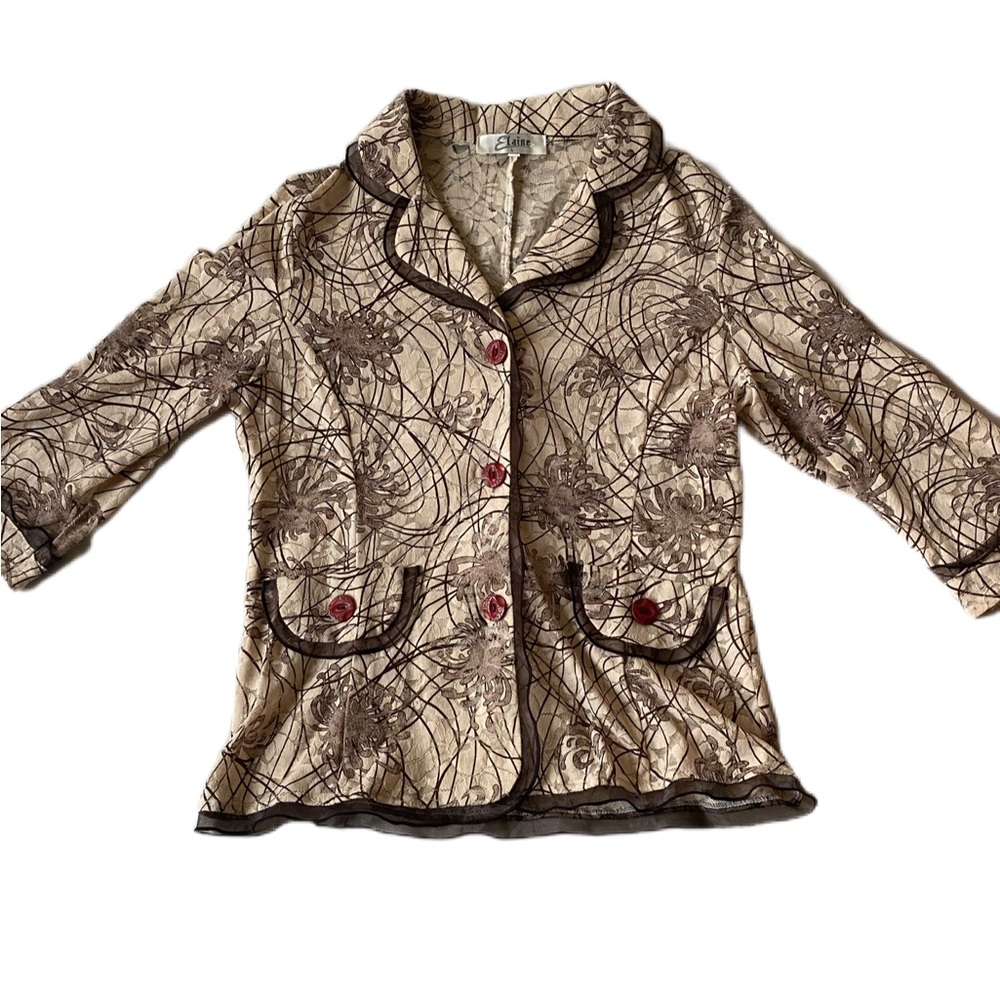 Elaine Button Up Blazer